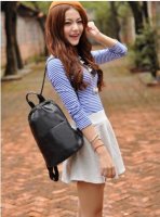 Korean style double shoulder bag fashion