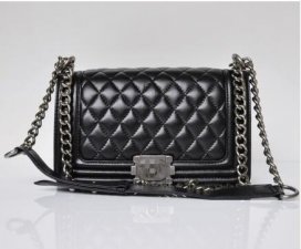 women's bag leather y-ling-lattice chain bag