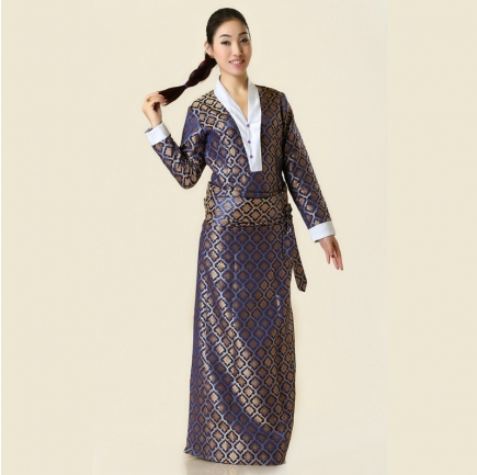 Wholesale Tibetan dance performance clothing