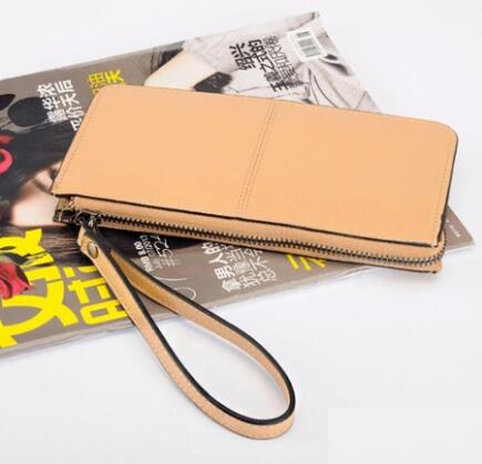 women's fashion leather wallet autumn long hand bag