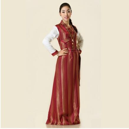 self-cultivation Stage Dance Dress welcome Tibetan Robe