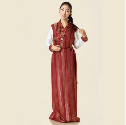 self-cultivation Stage Dance Dress welcome Tibetan Robe